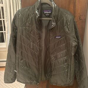 Patagonia olive green jacket